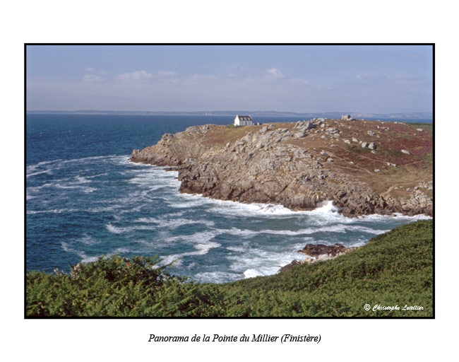 Photo de la galerie Cartes postales couleur: Les côtes bretonnes: pointe du Millier, Cap Sizun,Finistère. © Juillet 2006 Christophe Letellier tous droits réservés.