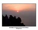 Nuit tombante sur la pointe de Pen Hir, Finistère